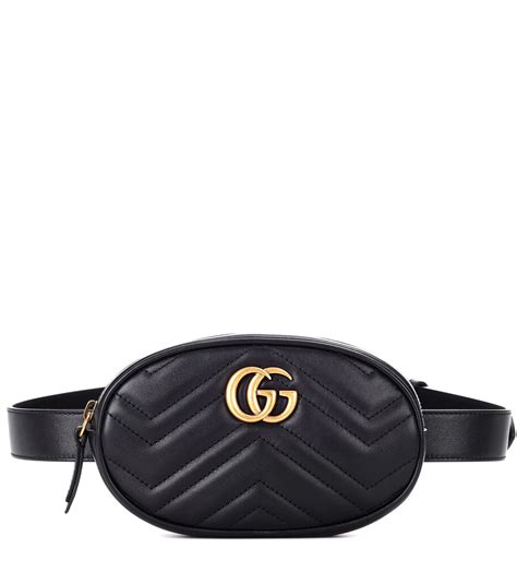 black gucci marmont fanny pack|Gucci Marmont handbags.